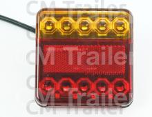 LED TAIL LAMP WITH NUMBER PLATE LIGHT